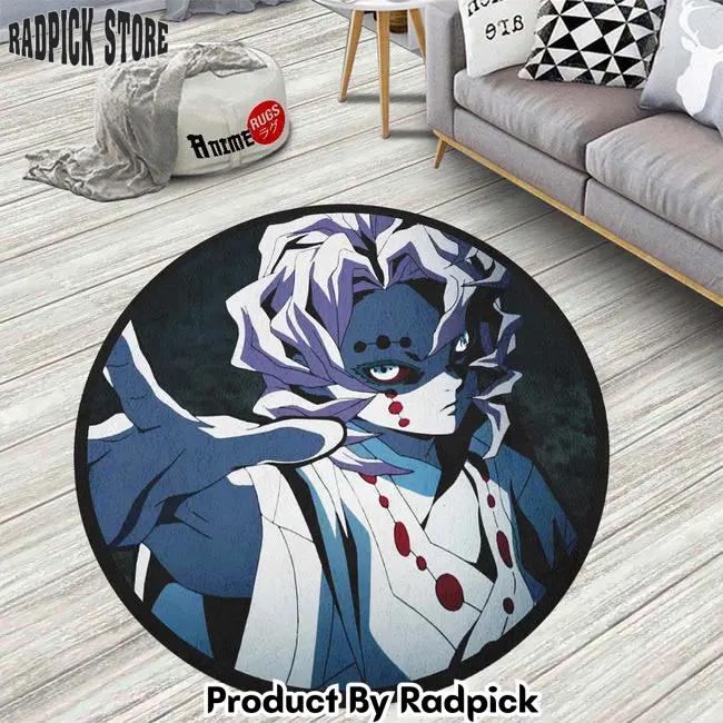 Rui round rug custom demon slayer anime circle carpet  rp5959444